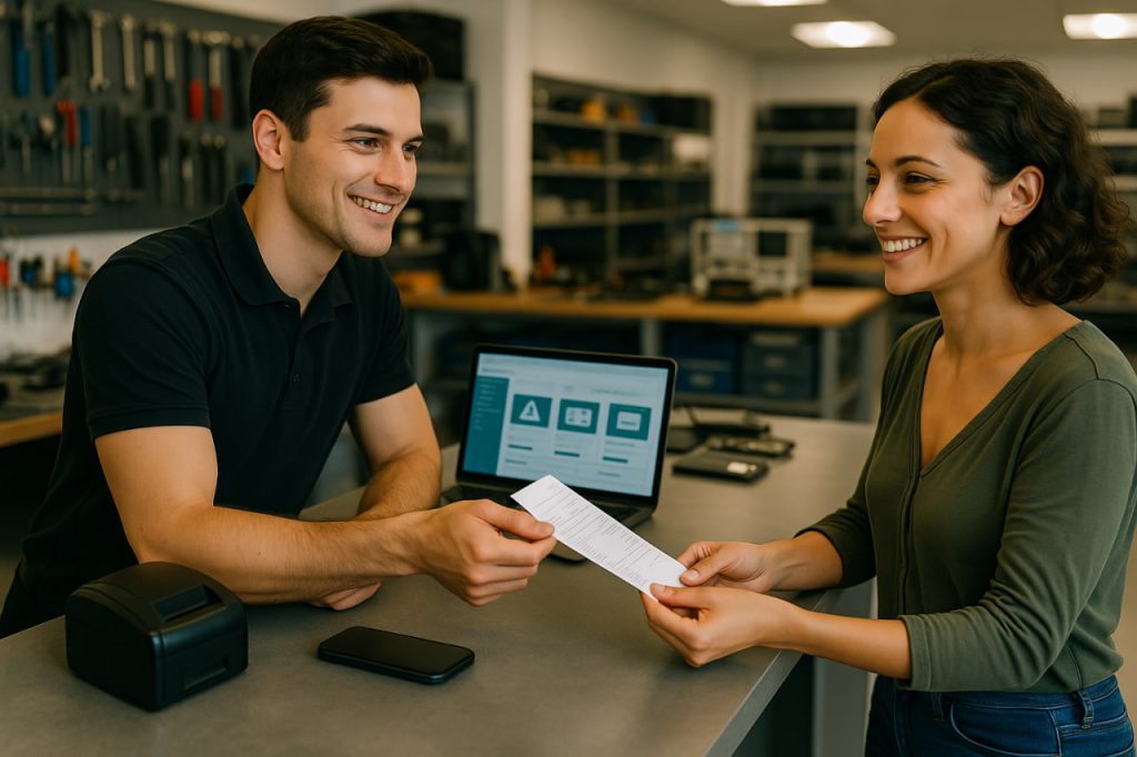 Repair Shop Ticket Importance